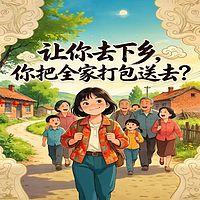 让你下乡改造，你把全家打包送去？